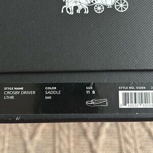 Coach Women’s Size 11 Saddle Tan Loafer